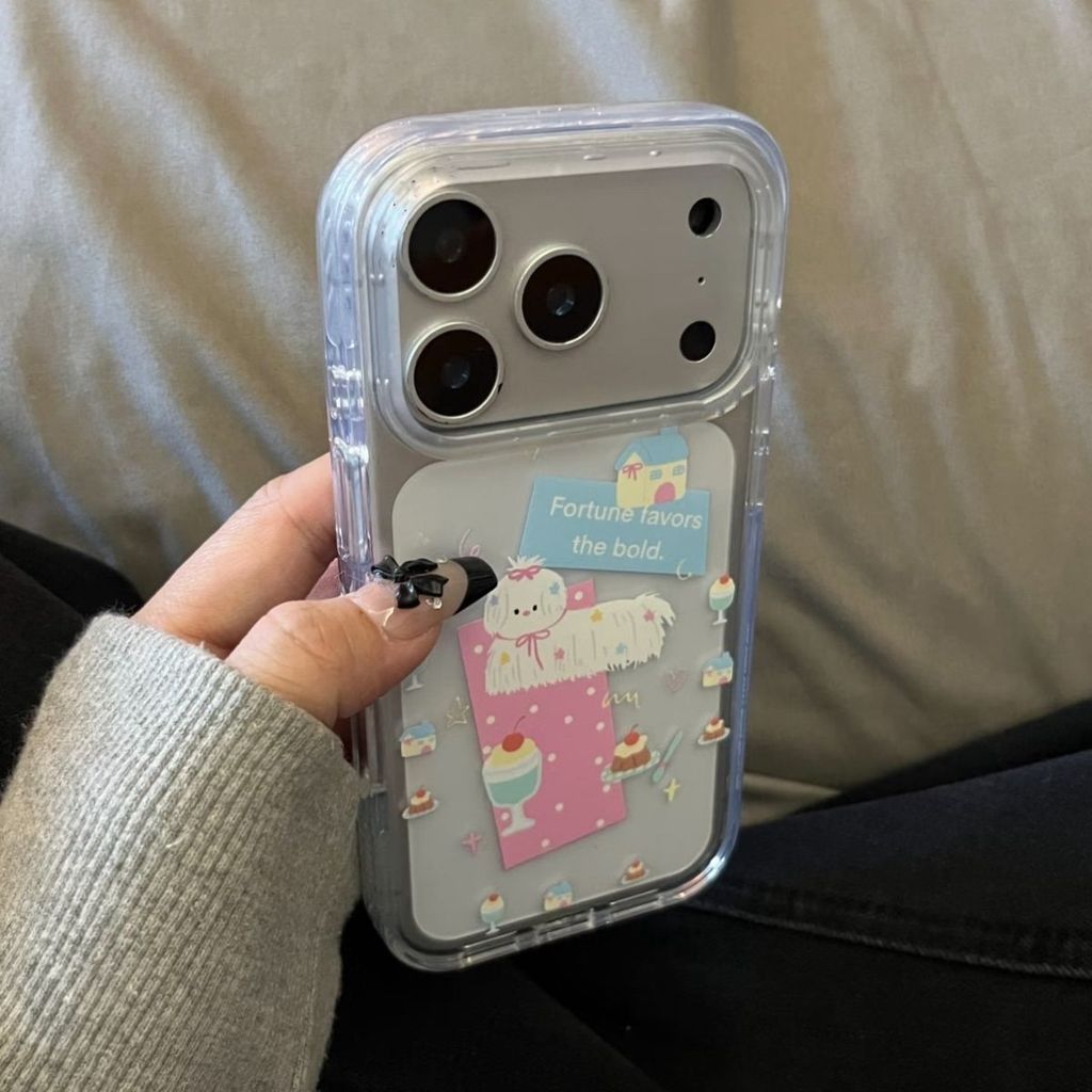 สาวน่ารักเค้กสุนัขปลอกRedmiหมายเหตุ15 Pro + 5Gหมายเหตุ11S 9S 10S 13 4G 12 Pro Plus 8 9 10 Proหมายเหต