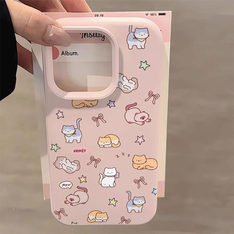 [Infinite Case] เคสแมวการ์ตูน Hp Infinix Hot 60 Pro Plus Smart 10 Smart 9 8 Hot 60I 50I 40I Itel P55