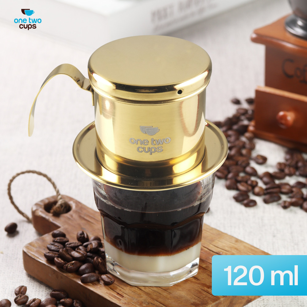 One Two Cups Vietnam Drip Coffee Filter 120ml Screw Coffee Filter - PF-304