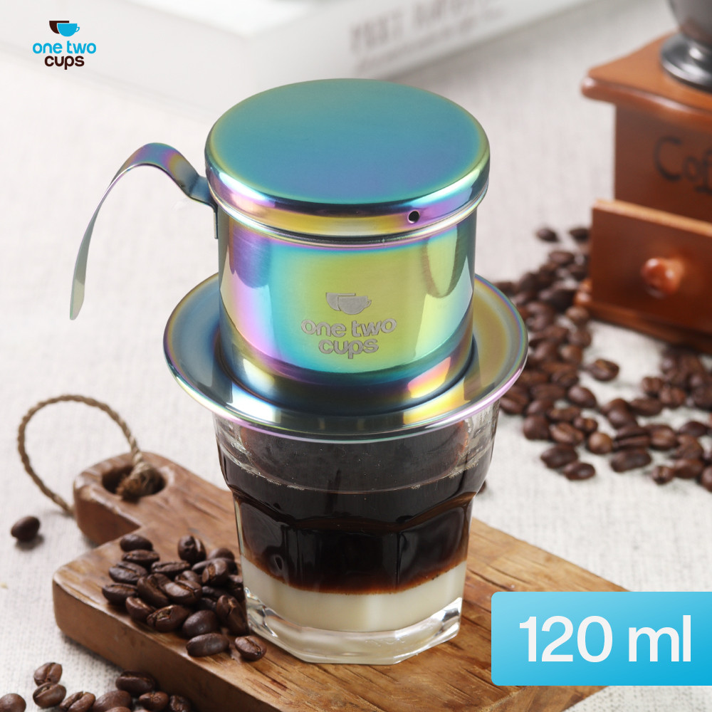 One Two Cups Vietnam Drip Coffee Filter 120ml Screw Coffee Filter - PF-304