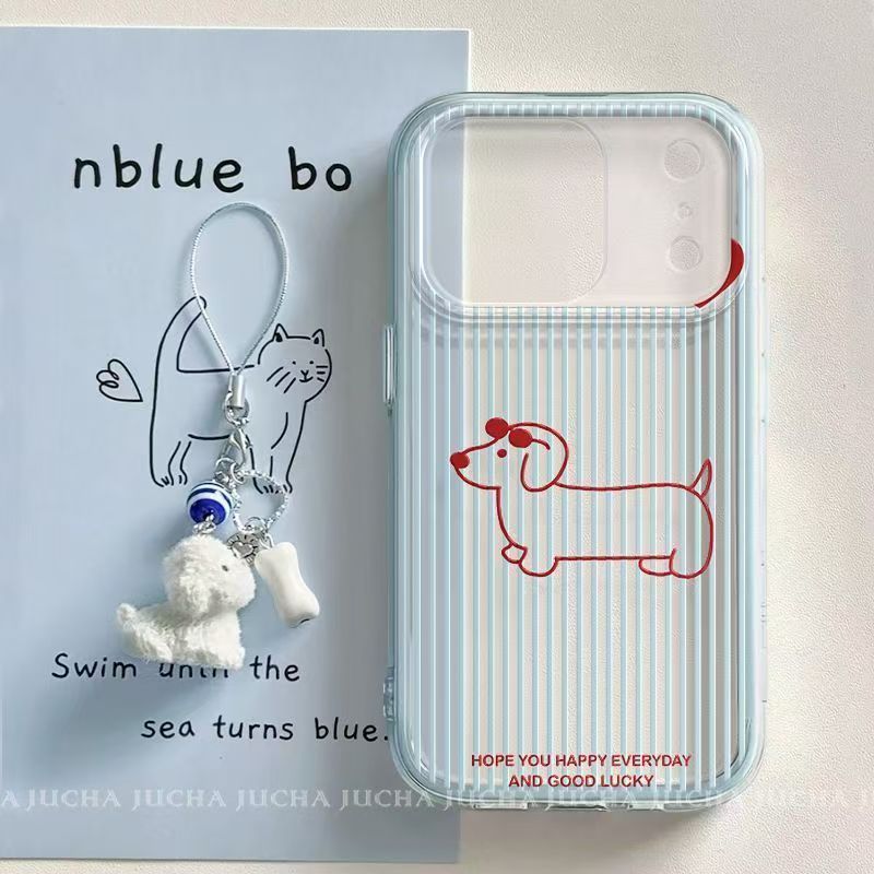 Stripe [Jbscasing95] เคสสุนัข Hp Oppo A6s A6 A6X A6T Pro 5G Reno 15F 15 Pro Max A3X A5 2025 A5X 14F 