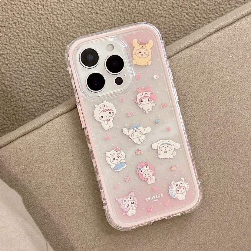 2 In 1 ล่าสุด [Jbscasing95] เคส Sanrio Hp Oppo A6s A6 A6X A6T Pro 5G Reno 15F 15 Pro Max A5X A3X A5 