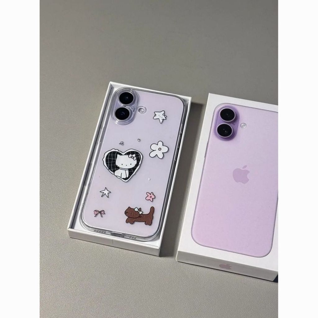 Girl Star Bow Cat Casing Hp Samsung Galaxy A07 A27 A37 A17 5G A57 A55 A26 A34 A51 A54 A12 M12 A16 A5