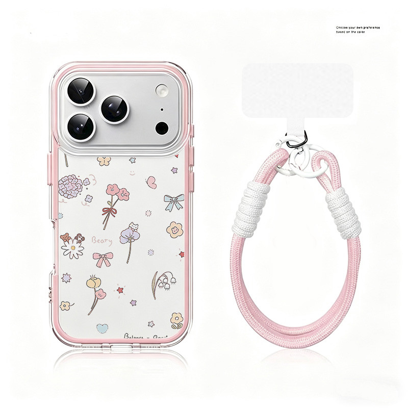 Aesthetic Antishock Flower Case Iphone 17 Pro Max 13 Pro Max15 Plus 11 14 Pro Max 13 Pro Max 14 Plus