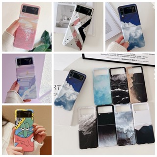 เคสโทรศัพท์มือถือแบบแข็ง พับได้ กันกระแทก ลายการ์ตูนโดราเอมอน สําหรับ Samsung Galaxy Z Flip 3 Z Flip 4