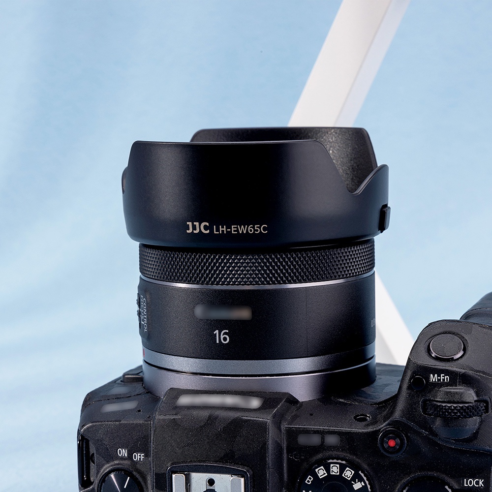 JJC Lens Hood EW-65C ฝาครอบเลนส์กล้อง Canon RF 16mm F2.8 STM อุปกรณ์เสริมกล้อง LH-EW65C