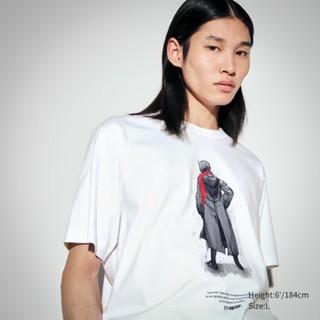 Uniqlo เสื้อยืดแขนสั้น พิมพ์ลายกราฟฟิค Shin Japan Heroes Universe