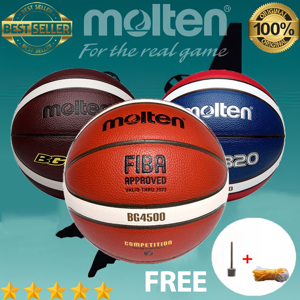 Moltens BG4500 BG5000 BGG7X BG3800 GQ7X ลูกบาสเก็ตบอล ทนทาน ไซซ์ 7 สําหรับผู้ใหญ่