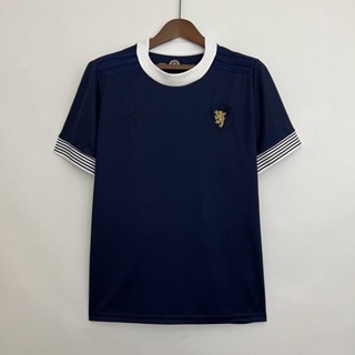 เสื้อกีฬาแขนสั้น ลายทีมชาติฟุตบอล Scotland ครบรอบ 150 ปี สําหรับผู้ชาย