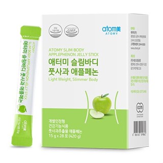 Atomy Slim Body Applephenon เจลลี่สติ๊ก (15 กรัม x 28 ชิ้น)