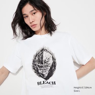 Uniqlo เสื้อยืด แขนสั้น พิมพ์ลายกราฟฟิค ONE PIECE NARUTO BLEACH 88