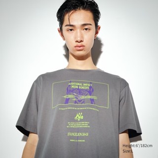 New UNIQLO เสื้อยืดแขนสั้น พิมพ์ลายกราฟฟิค Shin Japan Heroes Universe 3351