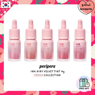 [Peripera] Ink Airy Velvet Tint Peach Collection  |✈️ จัดส่งจากเกาหลี