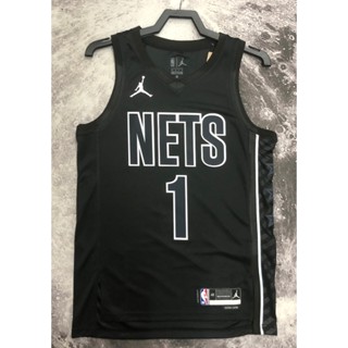 hot pressed 2023 Nba Brooklyn Nets No. 1 Bridges black limited basketball jersey