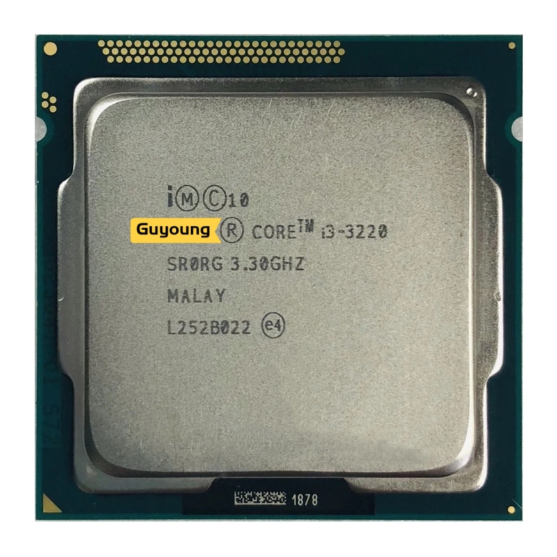โปรเซสเซอร์ CORE i3 3220 SR0RG 3.30GHz 3M LGA1155 แบบดูอัลคอร์ CPU i3-3220