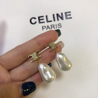 Fashion brand letter CL new earrings the same version of the material fashion trend noble and elegant