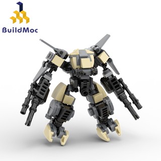 Buildmoc BattleTech Mech Robot บล็อกตัวต่อโมเดลทหาร ของเล่นสําหรับเด็ก ผู้ใหญ่ 176 ชิ้น MOC