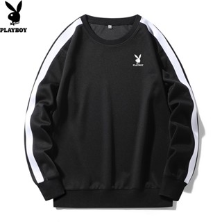 Playboy Round neck long sleeve T-shirt sweater mens top