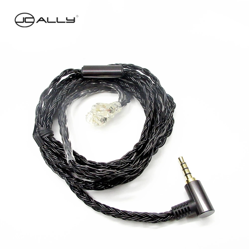 Jcally JC16S สายเคเบิลอัพเกรดหูฟัง HIFI 16 หุ้น 480 แกน สําหรับ Shure MMCX KZ EDX ZSN ZS10 PRO TFZ T
