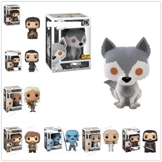 Funko POP ตุ๊กตาฟิกเกอร์ Game of Thrones Daenerys Targaryen Jon สําหรับเก็บสะสม