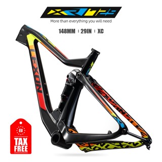 ใหม่ LEXON XR729 กรอบจักรยานเสือภูเขา XC คาร์บอน 29er Boost 148 มม. DNM ROSKSHOX