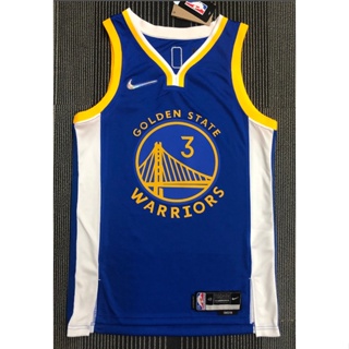 hot pressed 2022 Nba Golden State Warriors No. 3 Poole blue V basketball jersey