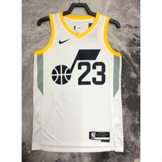 hot pressed 2023 nba Utah Jazz No. 23 Markkanen white basketball jersey