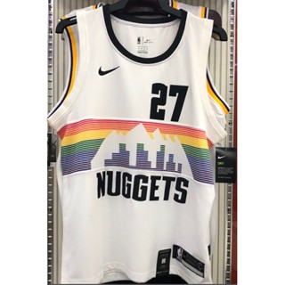 hot pressed nba Denver Nuggets No. 27 Murray white basketball jersey