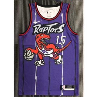 hot pressed Nba Toronto Raptors No. 15 Carter purple basketball jersey