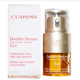 Clarins Gold Double Repair Serum 20 มล. + อายครีมเอสเซ้น บํารุงรอบดวงตา 20 มล.