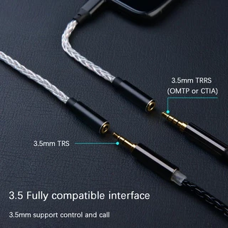 Jcally JM08L อะแดปเตอร์ขยายเสียงหูฟัง HiFi 3.5 มม. เป็น Light-ning C101 DAC 8 ขาตั้ง สาย MFI ชุบเงิน