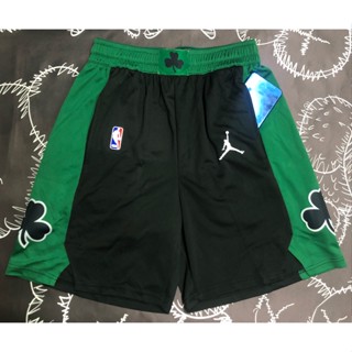 hot pressed nba Boston Celtics black 2020 basketball shorts