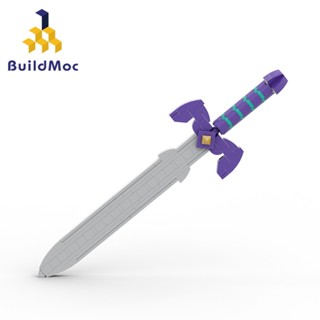 Buildmoc the Legend of Zelda: Breath of the wild Kingdom of Hyrule Master Sword ของเล่นตัวต่อ สําหรับเด็ก ผู้ใหญ่ 99 ชิ้น MOC