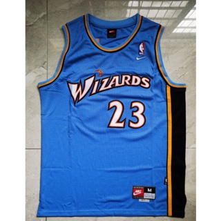 nba Washington Wizards No. 23 retro blue basketball jersey