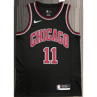 hot pressed nba Chicago Bulls No. 11 DeROZAN black basketball jersey