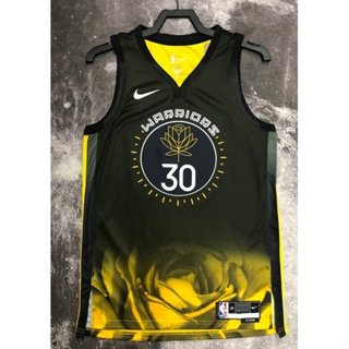 hot pressed 2023 Nba Golden State Warriors No. 30 Curry black V basketball jersey