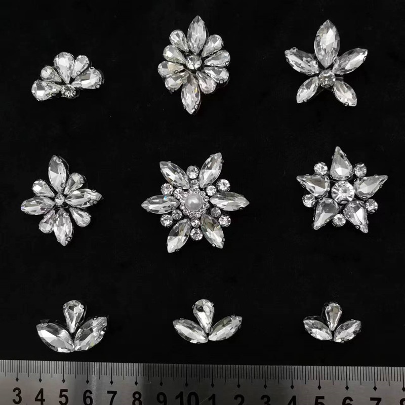 218 Loveiron on Glass Crystal Patch Tampal Diamond Bead Baju Nikah DIY