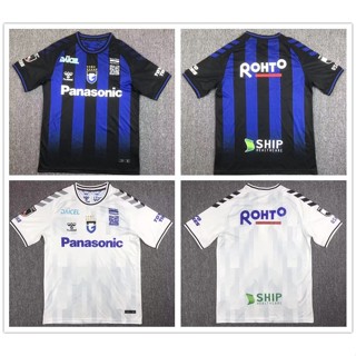 เสื้อกีฬาแขนสั้น ลายทีมชาติฟุตบอล Gamba Osaka 2023 2024 ชุดเหย้า