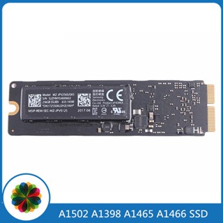 ลดราคา โซลิดสเตทไดรฟ์ SSD A1502 A1398 A1466 A1465 ปี 128GB 2013-2017 สําหรับ Macbook Pro Air Retina 655-1805A 2013-2017