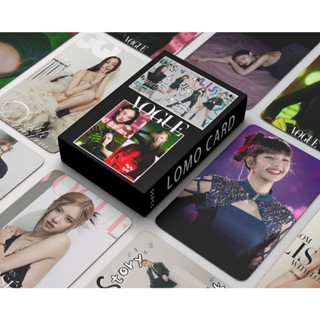 โปสการ์ด BLACKPINK Vogue LOMO JENNIE LISA จํานวน 55 ชิ้น ต่อกล่อง