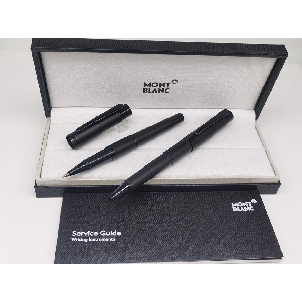 Mb Mont Bamboo series ลูกกลิ้งสีดําด้าน / ปากกาลูกลื่น หรูหรา คุณภาพสูง สําหรับสํานักงาน โรงเรียน จัดหา
