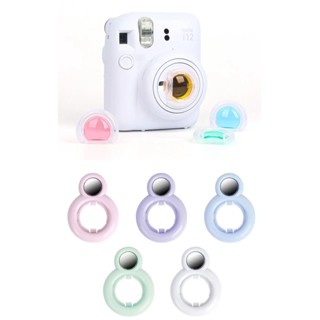 กระจกเซลฟี่ และฟิลเตอร์เลนส์โคลสอัพ หลากสี สําหรับกล้อง Fujifilm Instax Mini 12