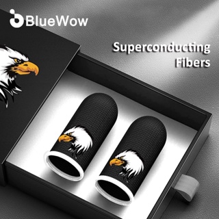 BlueWow Eagle ใหม่ ถุงมือนิ้วโป้ง นาโนไฟเบอร์ ระบายอากาศ กันเหงื่อ อุปกรณ์เสริม สําหรับเล่นเกม PUBG LOL