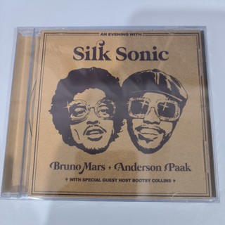 แผ่น CD ซีล Bruno Mars Anderson Paak An Evening With Silk Sonic A02