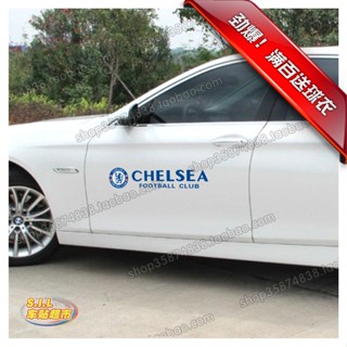 [มาใหม่] สติกเกอร์ติดรถยนต์ ลายทีม Chelsea 1677 MU MC LFC CFC man utd