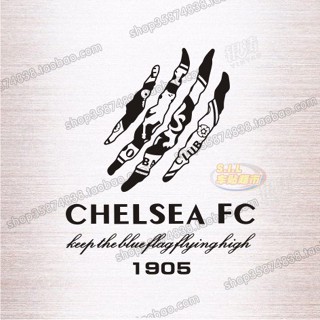 [มาใหม่] สติกเกอร์สะท้อนแสง ลาย Chelsea Claw Marks สําหรับติดตกแต่งรถยนต์ MU MC LFC CFC man utd