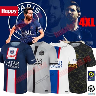 【FCS】เสื้อกีฬาแขนสั้น ลายทีมชาติฟุตบอล PSG MESSI 22-23 ชุดเหย้า คุณภาพสูง