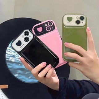 เคสโทรศัพท์มือถือ กันกระแทก ลายหัวใจน่ารัก สําหรับ iPhone 14promax 14pro 14 13promax 13pro 13 12promax 12pro 12