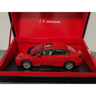 โมเดลรถยนต์ Dongfeng HONDA CIVIC รุ่น Ninth Generation HONDA CIVIC ขนาด 1:18 แบบดั้งเดิม จากโรงงาน