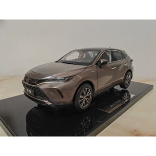 แท้ จากโรงงาน โมเดลรถยนต์ TOYOTA Lexus HARRIER Off-Road ขนาด 1:18 ของเล่นสําหรับเด็ก